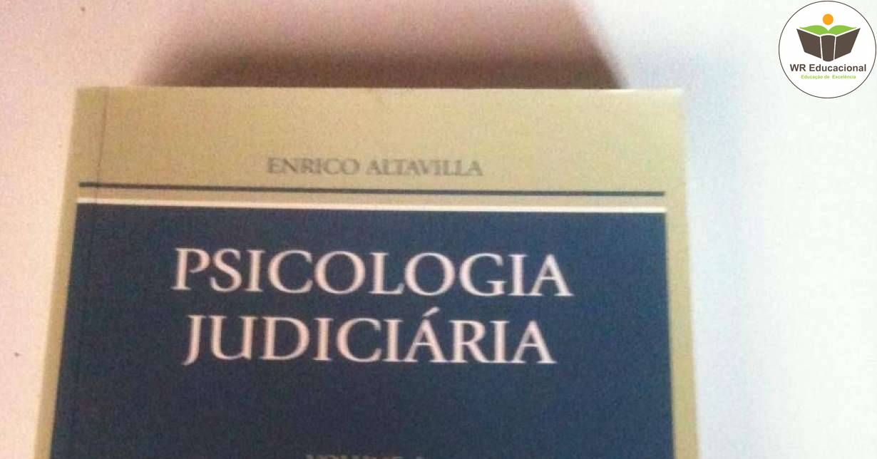 INICIALIZAÇÃO À PSICOLOGIA JUDICIARIA