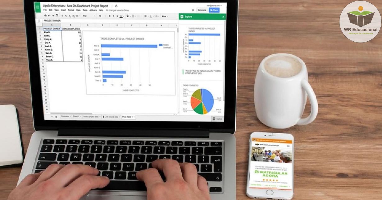 ANÁLISE DE DADOS COM O GOOGLE SHEETS