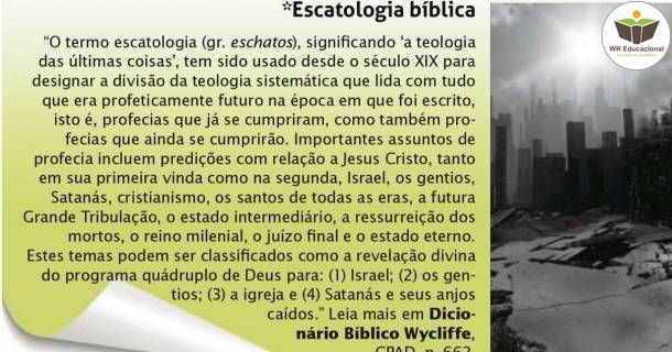 escatologia bíblica ( pentecostal )